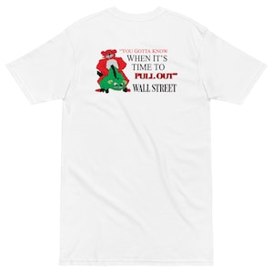 Wall Street Premium Shirt | Funny Finance Gift | Office Gifts | Stonks | Vintage Style