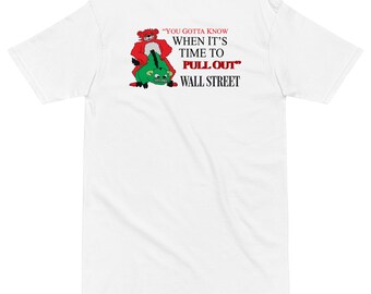Wall Street Premium Shirt | Funny Finance Gift | Office Gifts | Stonks | Vintage Style