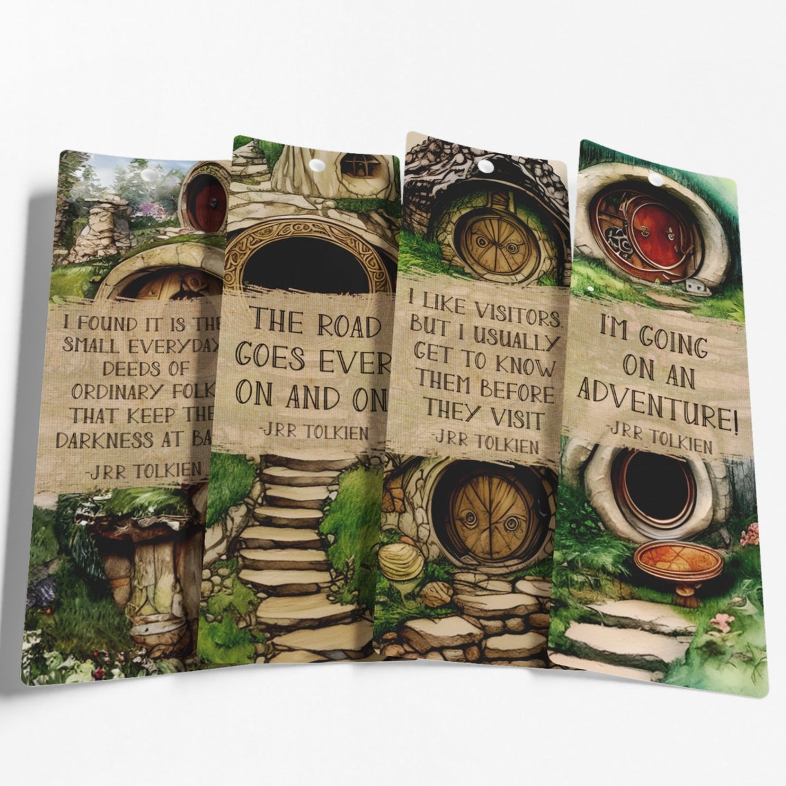 Hobbit Home Printable Bookmarks Lord of the Rings Quotes J.R.R Tolkien ...