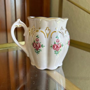 Haas & Czjzek Pink Porcelain Coffee Cup