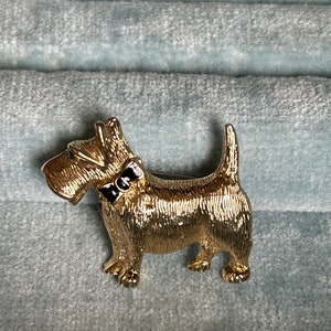 Vintage Park Lane Scottie Brooch