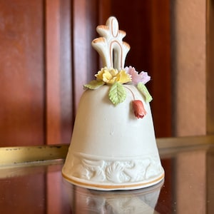 Copodimonte Porcelain Bisque Bell