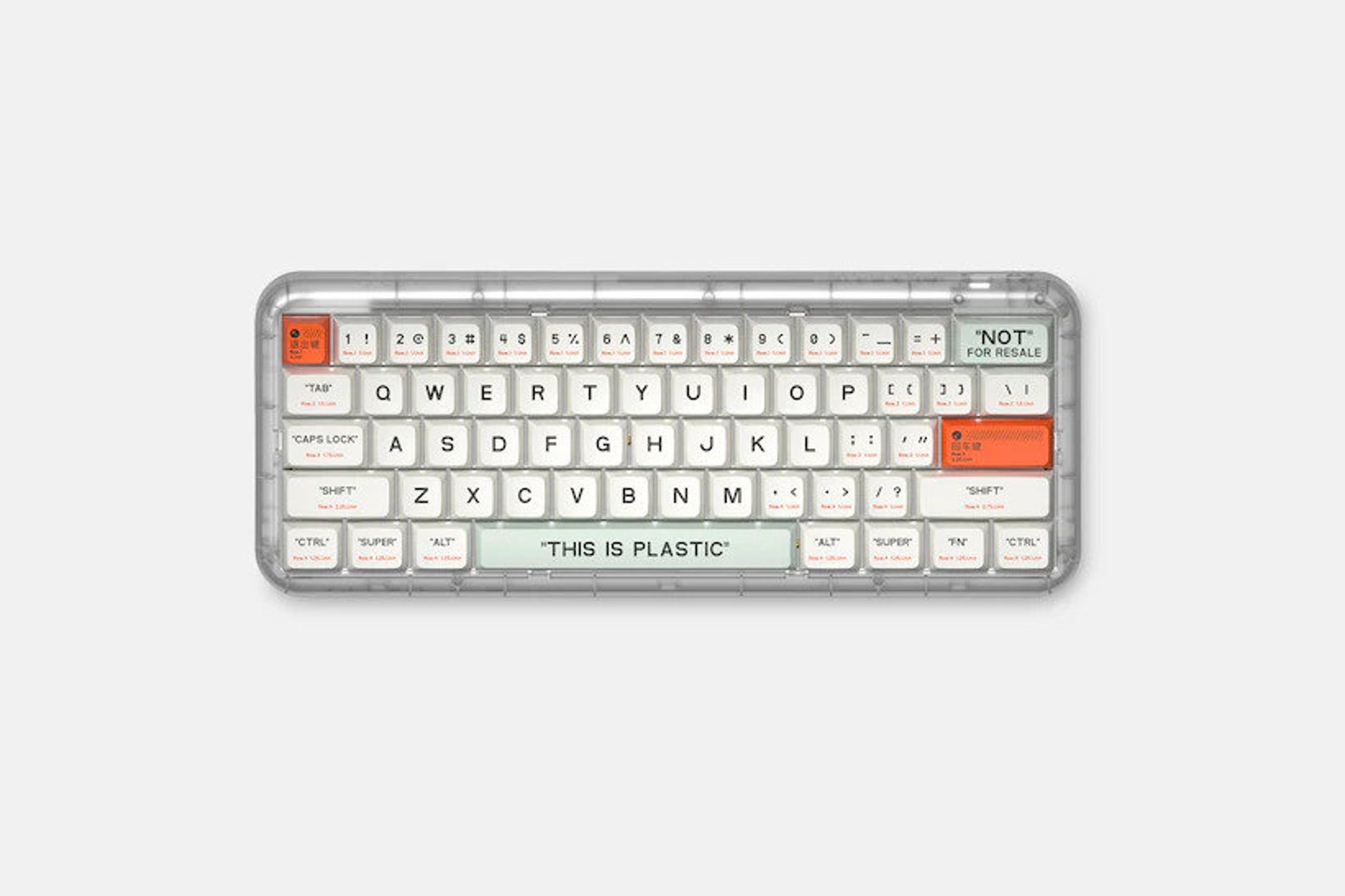 160PCS Cool 'this is Plastic' Keycap Set XDA Keycap Etsy Canada