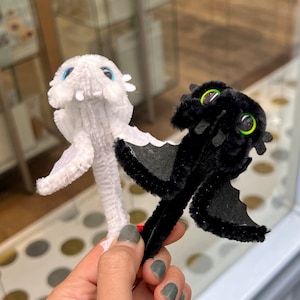 Toothless DIY Kit for A Pair, Pipe Cleaner Dragon, How to Train Your ...