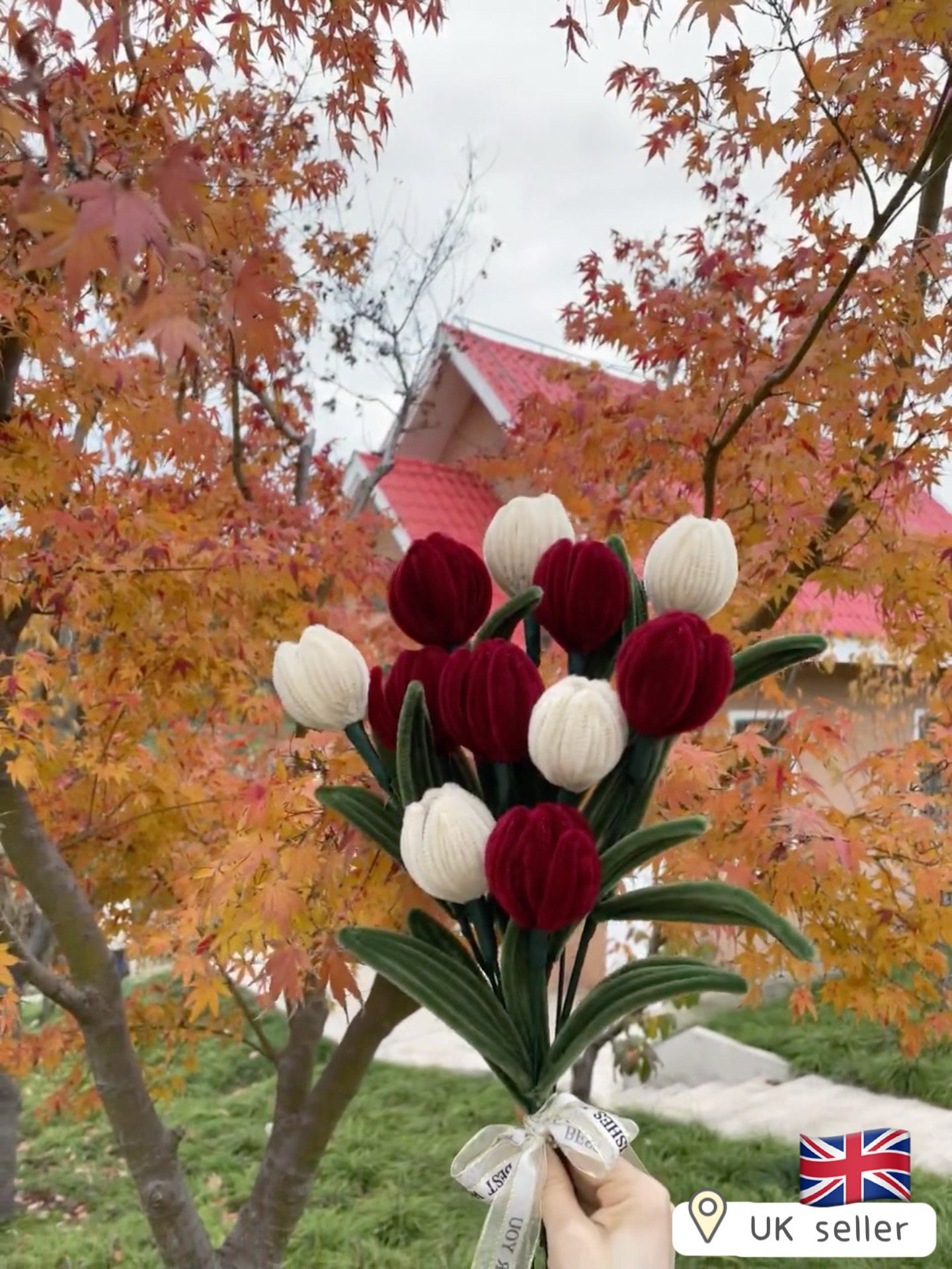 Pipe Cleaners Tulip DIY Kit for 7 Handmade Flower Bouquet Etsy UK