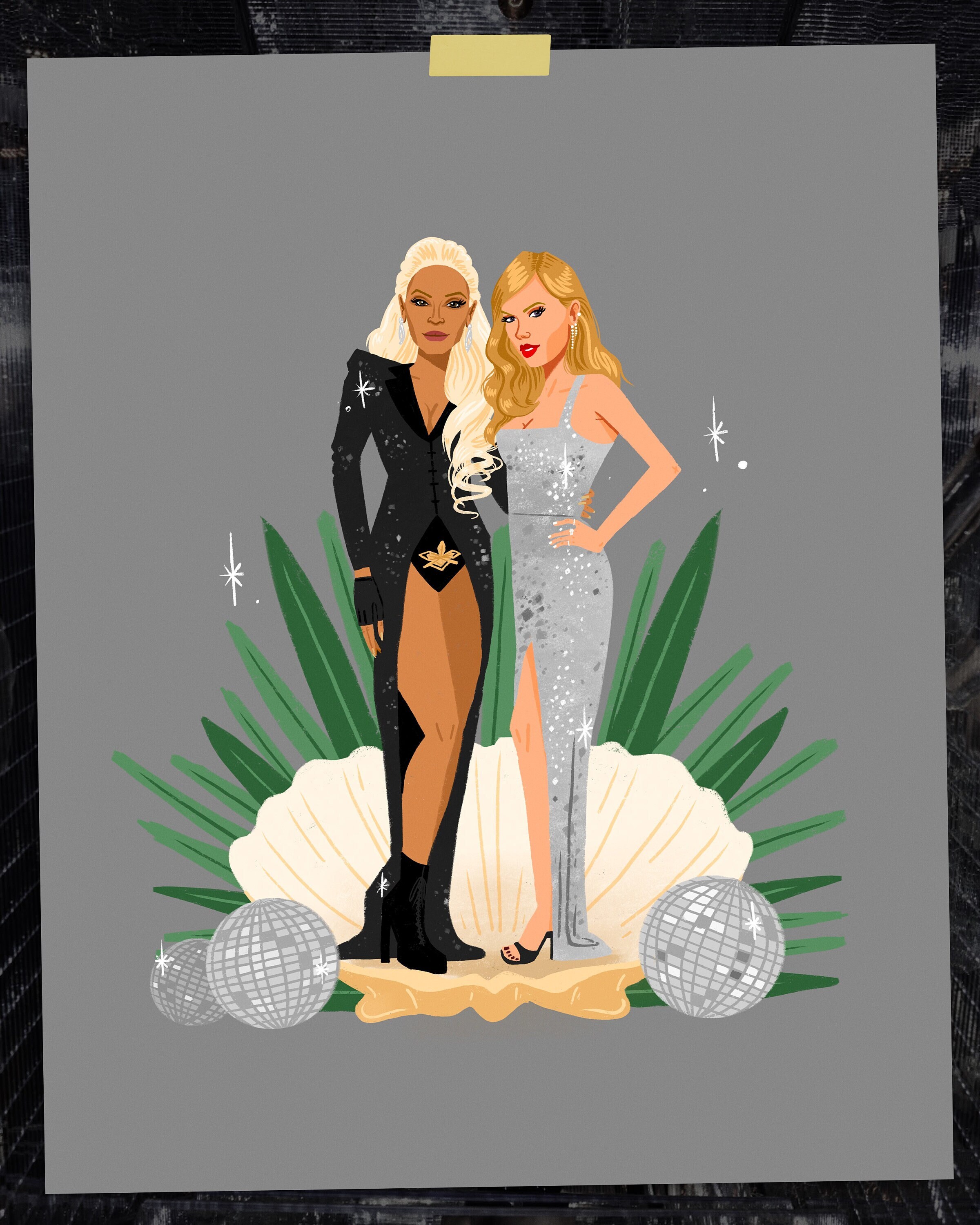 renaissance-painting-beyonce-swift-illustration-print-etsy