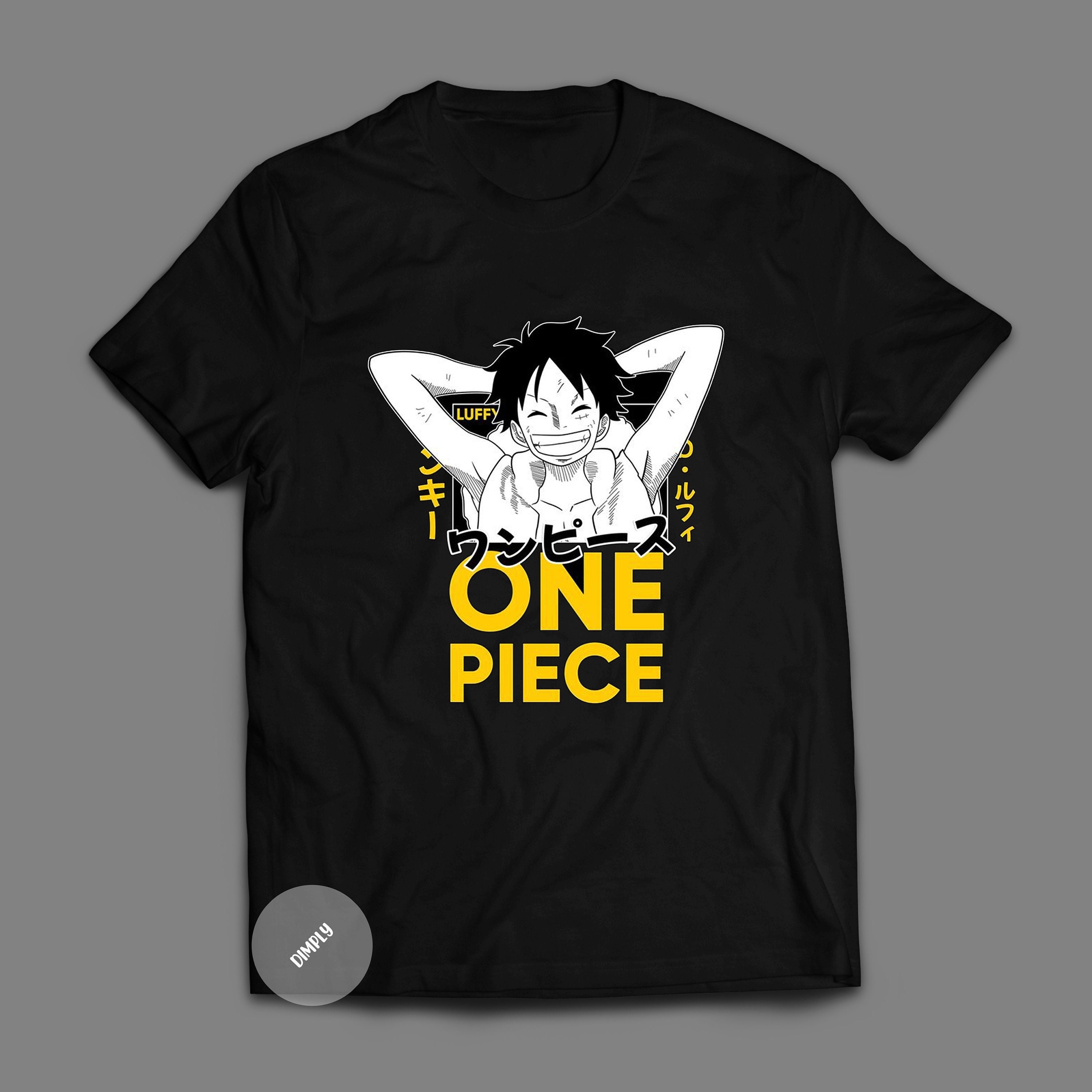 Discover Monkey D. Luffy One Piece Custom T-Shirt