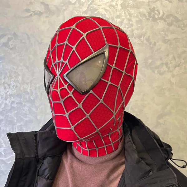 Spider-Man Toby Maguire Mask Film Restoration Handmade Poison Mask Headcover