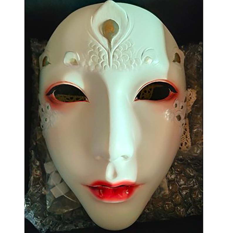 Antique Female Mask Adult Hanfu Halloween Party Dress up - Etsy