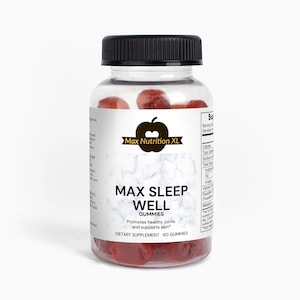 Max SLEEP WELL GUMMIES (Adult)