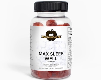 Max SLEEP WELL GUMMIES (Adult)