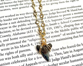Shark Tooth Necklace  • Shark Teeth • Surfer Necklace • Beach Jewelry
