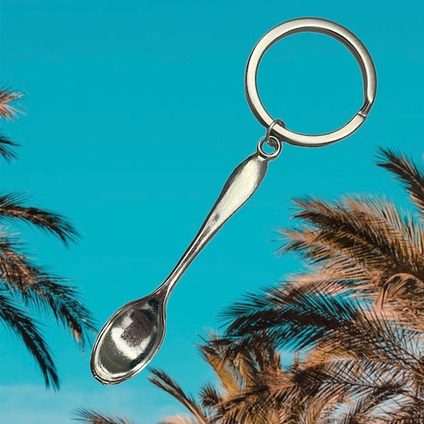 Spoon Keychain • Spoonie • Chef Gift • Foodie Keychain