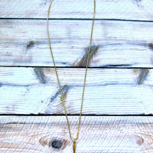 Gold Spoon Necklace • Spoonie Awareness Jewelry image 7