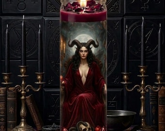 Reinas Divinas Infernales arreglan Velas, Lilith, Naamah, Eisheth Zenunim, Agrat Bat Mahlat.
