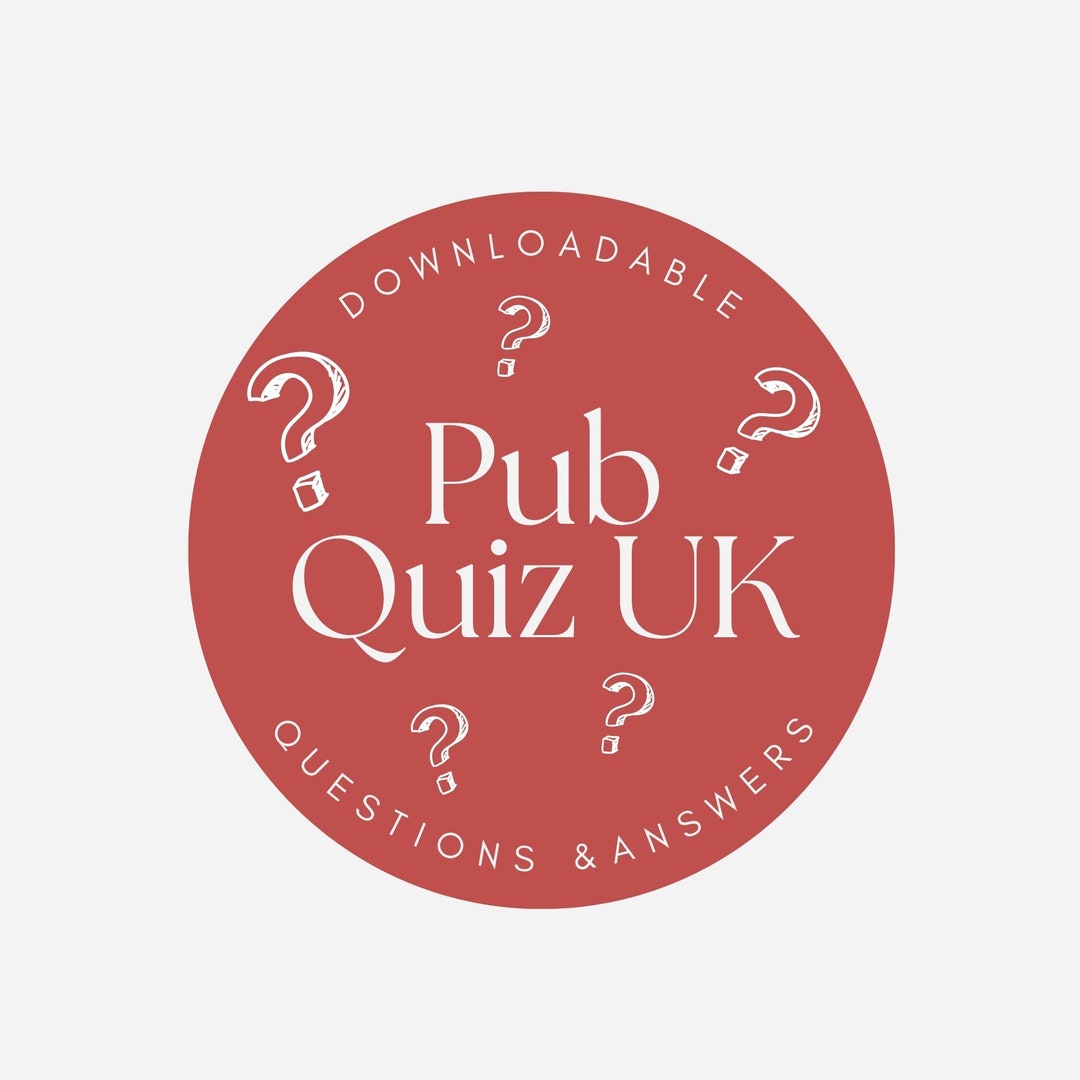 Downloadable Pub Quiz With Answers. Nine Rounds Including Sound Round