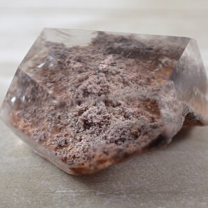 Small Garden Quartz Crystal Freeform - Faceted Clear Garden Quartz Chunk - 1.5 Inch Crystal Freeform - Smooth Faceted Freeform #FRFRM#1062