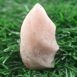 Tiny Pink Amethyst Flame Shaped Crystal Carving - Natural Pink Amethyst Crystal - Pink Amethyst Pink Crystal - 1.25 Inch Crystal #CRVNG#1978
