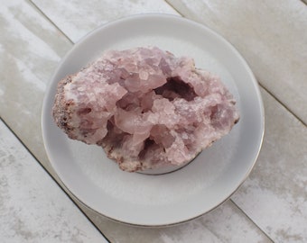 Pink Amethyst Crystal Cluster - Raw Natural Crystal - Pink Amethyst Dark Pink Crystal - 2.75 Inch Raw Specimen Pink Amethyst #RAWSM#1081