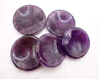 Gorgeous Natural Purple Amethyst Crystal Bowl - Smooth Polished Small 2-2.5 Inch Shallow Bowl - Purple Tray for Crystals Amethyst BOWLS#1125