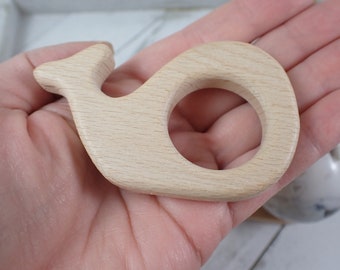 Whale Shaped Wood Sphere Stand - Flat Sphere Holder - 3.25 Inch Whale 1 Inch Hole - Smooth Finish Holder - Wooden Whale Stand #STAND#1034