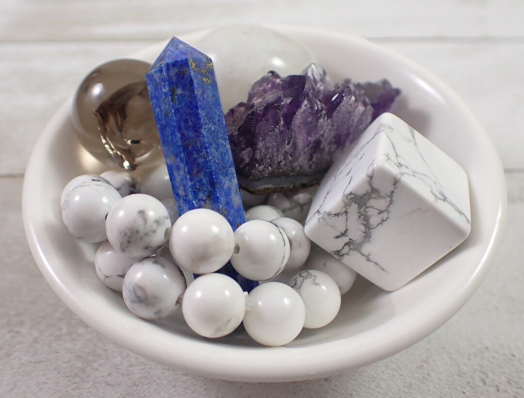 Tension Release Crystal Bowl Set All Pieces Included Etsy