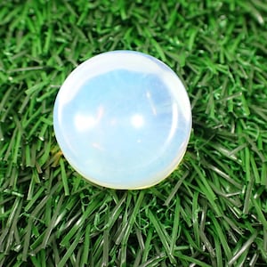 Support pour sphères en cristal opalite blanc 1 pièce - Support rond lisse - Support pour sphères en cristal opalite blanc en forme de triangle #STAND #1025