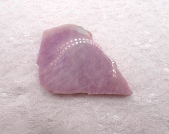 Flashy Purple Kunzite Crystal Slab - Small Smooth Polished Free Form - Rough Edges 3 Inch Crystal Slab - Purple Kunzite Slab #SLABS#1062