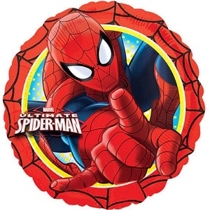 18&quot; Ultimate SPIDER-MAN Balloon - Anagram Licensed | Spiderman Birthday Party | Superhero Spiderman | Spider-Man | Spiderman decorations