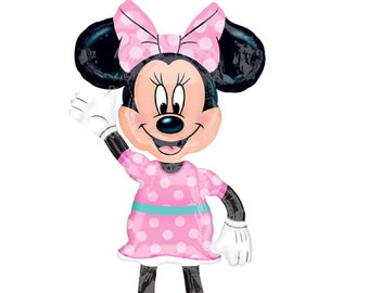 Minnie Mouse Balloon Bouquet: Licensed Anagram Party Decorations