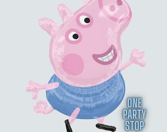 George Pig Foil Balloon – 22" Anagram Licensed, Peppa Pig Party