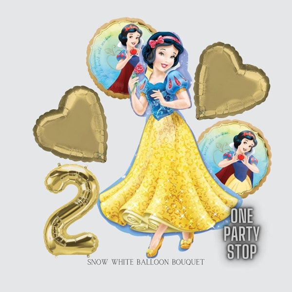 Snow White Balloon - Anagram Licensed | Snow White Balloons | Disney princess | Princess birthday | Snow White decorations | Girls Birthday