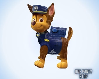 Chase Paw Patrol Balloon: 24" Air Fill Party Decor