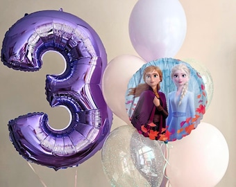 Frozen Elsa Balloon Bouquet: Anagram Licensed Birthday Party Decor