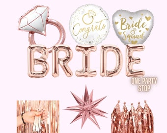 Diamond Ring Foil Balloon: Bachelorette Party Decor