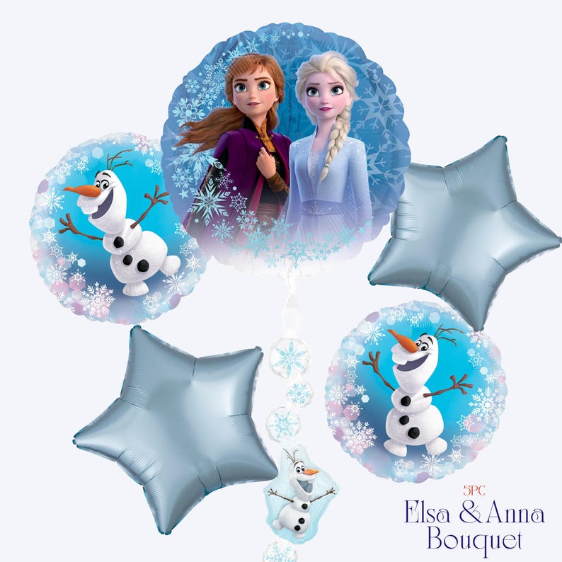 Frozen Nokk Water Spirit Balloon: 25" Frozen Birthday Party Decor image 1