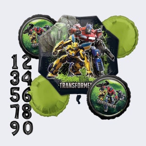 Transformers Balloons - Anagram Licensed | Transformers Helium Balloons | Transformers birthday party | Transformers decorations