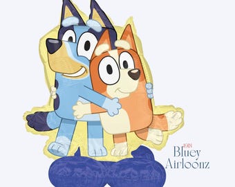 Bluey and Bingo Birthday Party Balloon - 18" Anagram Licensed