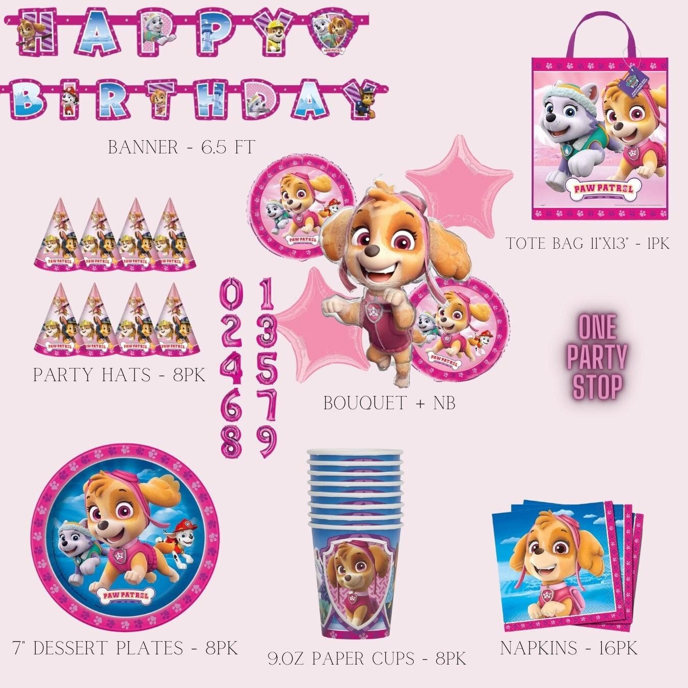 Paw patrol shop skye birthday outfit