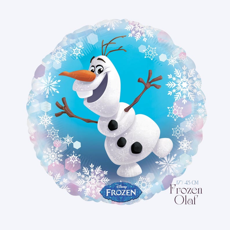Frozen Nokk Water Spirit Balloon: 25" Frozen Birthday Party Decor image 3