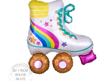 30" Roller Skate Balloon: Disco Party Decoration