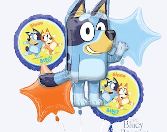 Bluey Birthday Balloons and Party Decorations: Officially Licensed Party Decor