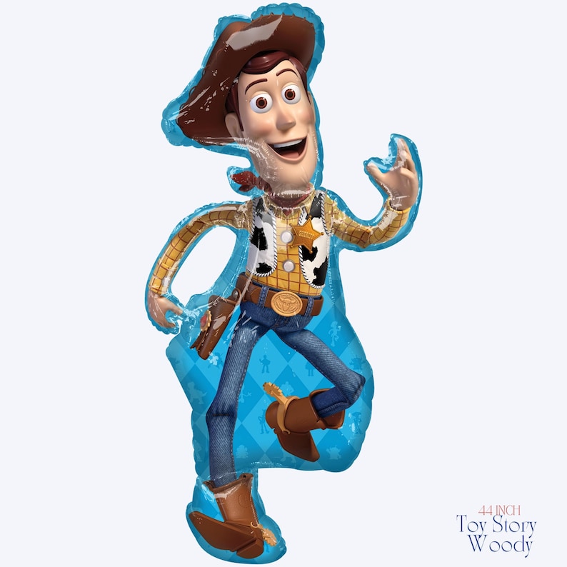 Toy Story Balloon Bouquet | Woody Buzz Birthday Balloons | Kids Party Decorations | Toy Story Birthday Decor | Balloons Set | Balloon Bundle Toy Story Woody