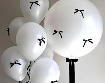 Bow Balloon Bouquet: Coquette Party Decor