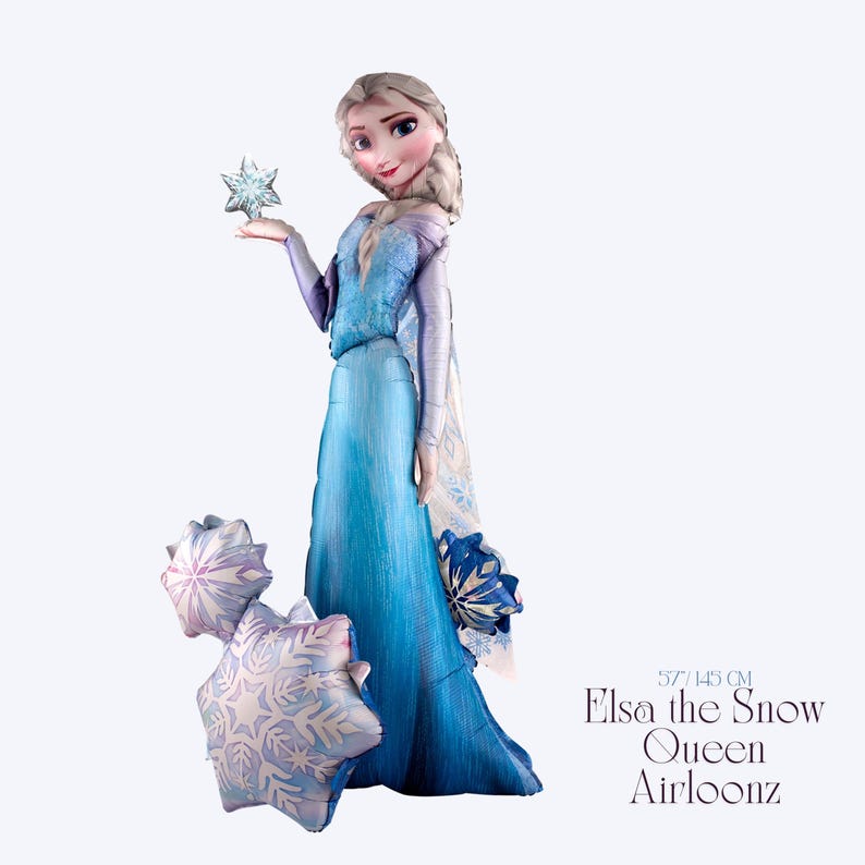 Frozen Nokk Water Spirit Balloon: 25" Frozen Birthday Party Decor image 7