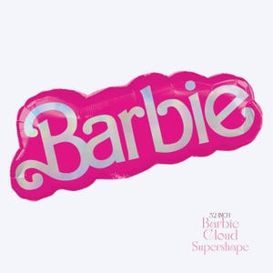 Barbie Balloons - Anagram licensed | Barbie Balloon | Hot Pink Balloons | Malibu Beach Barbie Balloon | Barbie Decorations for party | Star