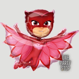 33" PJ Masks OWLETTE - Anagram licensed | PJ Mask Birthday | Pj Masks decorations | Pj Masks Supplies | 4th | 5th birthday | 6th birthday