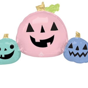 Halloween Balloons | Halloween decorations | Spooky HALLOWEEN | Boo |  Pastel Halloween | Halloween kid friendly | Pink Halloween | Pastel