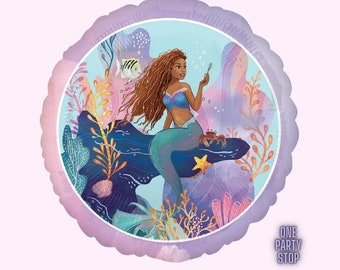Little Mermaid Foil Balloon: Under The Sea Party Decor