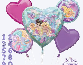 Little Mermaid Balloon - Anagram Licensed | Mermaids and Sea Birthday Party Decor